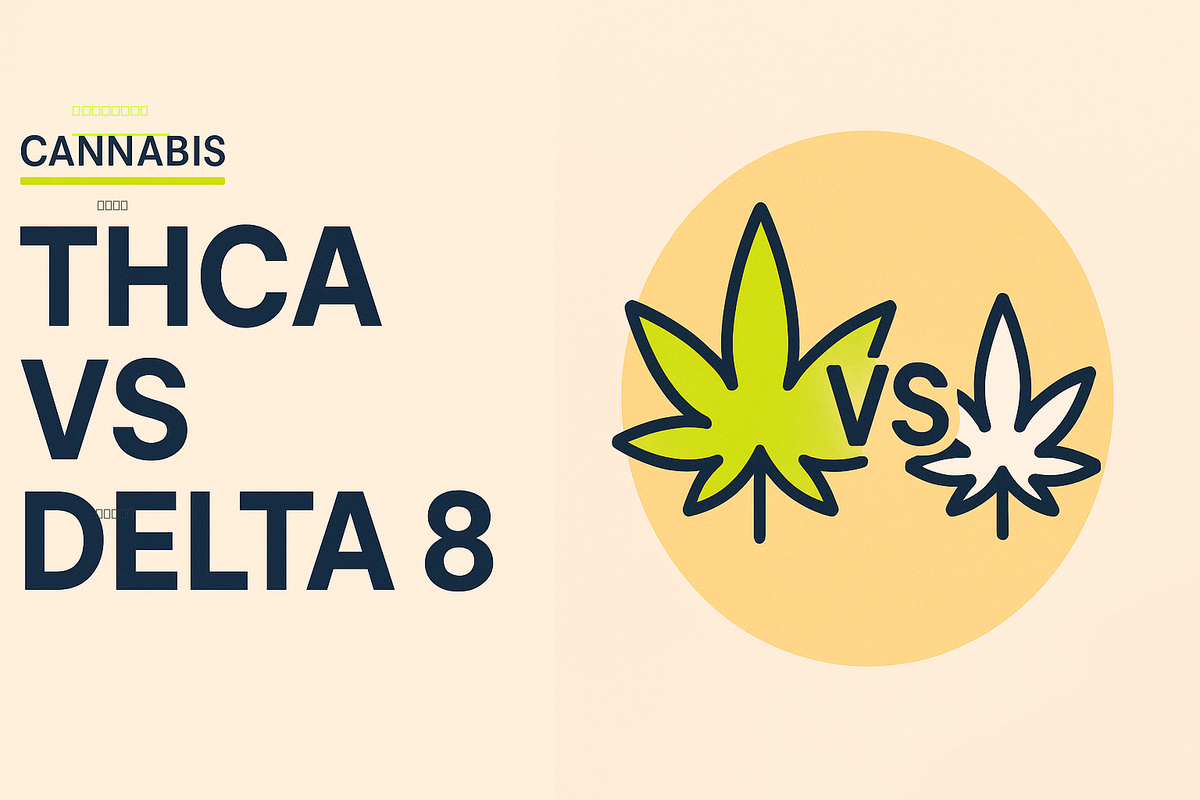 THCA vs Delta 8: Which One Gets You High, Which One's Safer, and Which One's Actually Legal?
