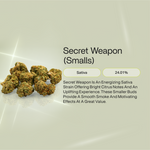 Secret Weapon Classic Smalls THCA Flower